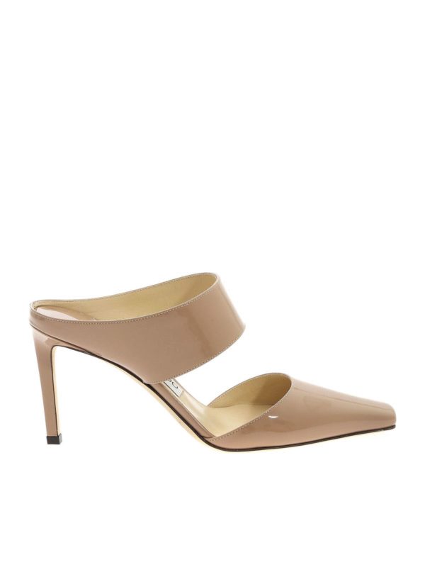 JIMMY CHOO: Zapatos chinelas - Chinelas - Beis