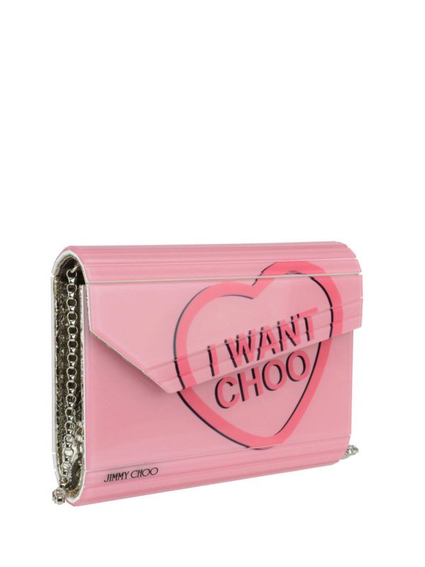 JIMMY CHOO: clutches online - I Want Choo clutch