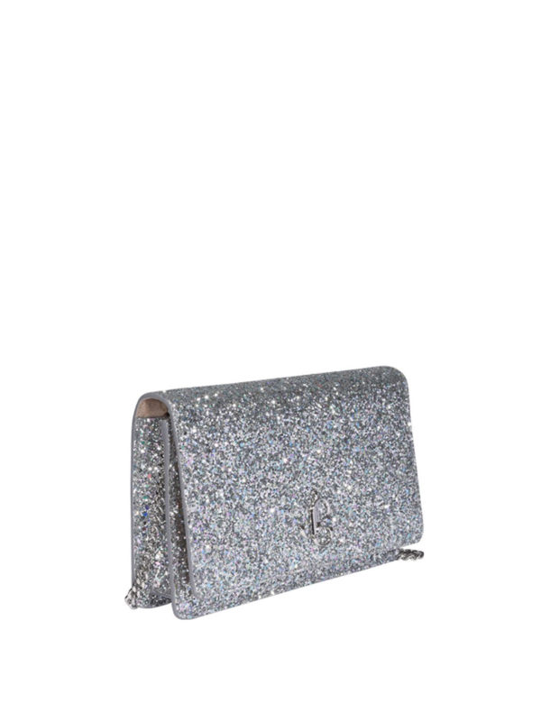 JIMMY CHOO: Umhängetaschen online - Umhängetasche - Silber