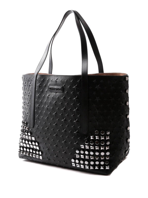 JIMMY CHOO: totes bags online - Sara Rock studded tote