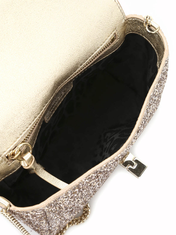 iKRIX JIMMY CHOO: Ruby glitter clutch