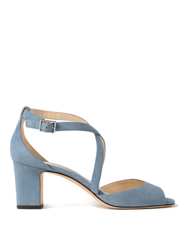 JIMMY CHOO: Sandalen - Sandalen - Hellblau