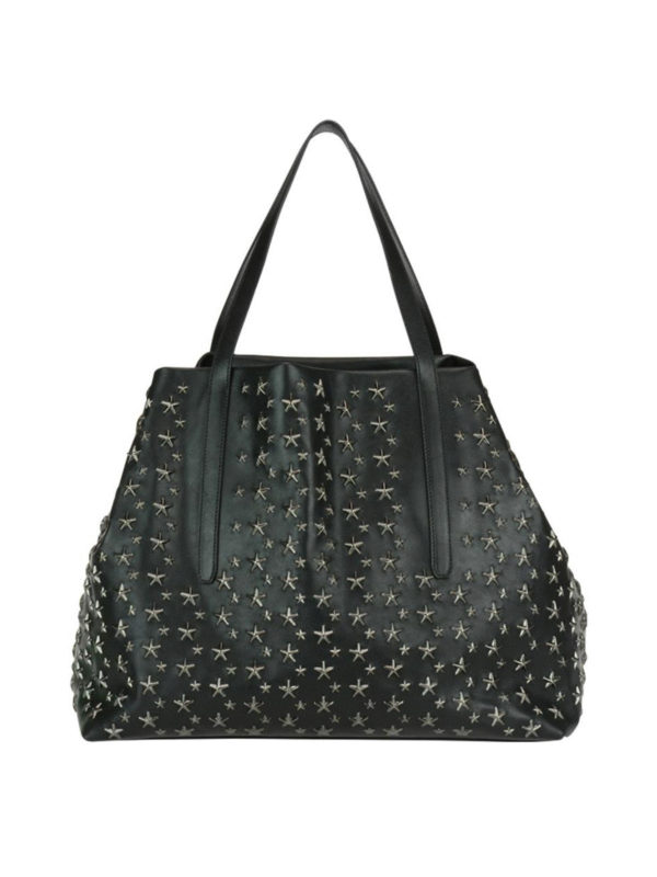 JIMMY CHOO: Handtaschen - Shopper - Schwarz