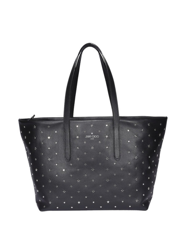 JIMMY CHOO: totes bags - Sofia leather tote