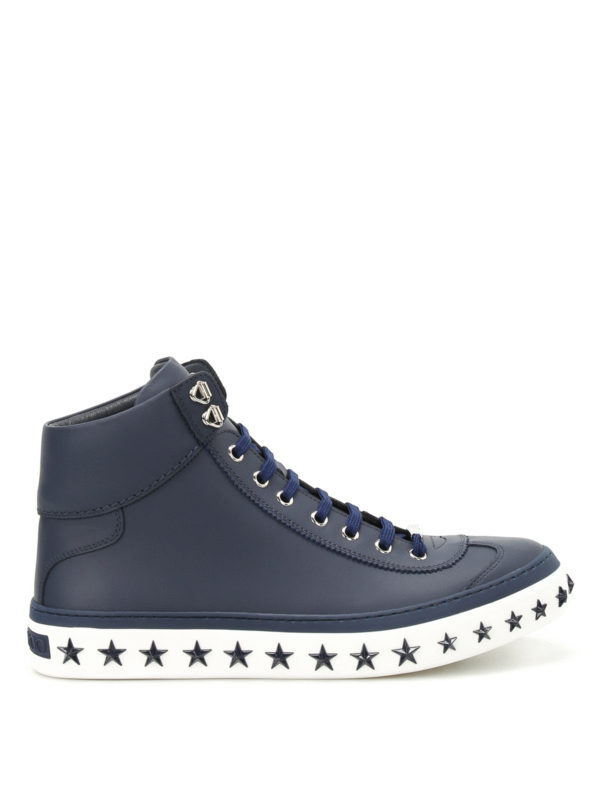 JIMMY CHOO: Sneaker - Sneaker - Blau