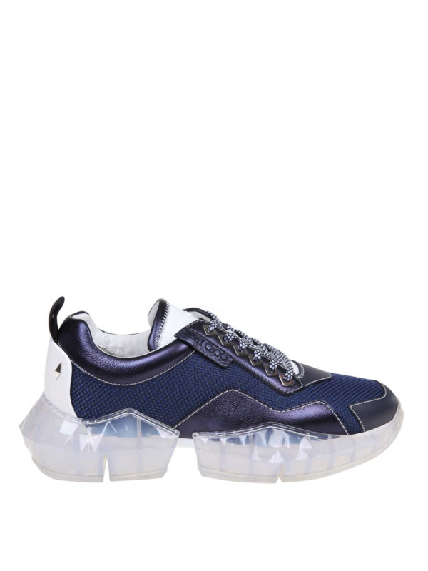 JIMMY CHOO: Sneaker - Sneaker - Blau