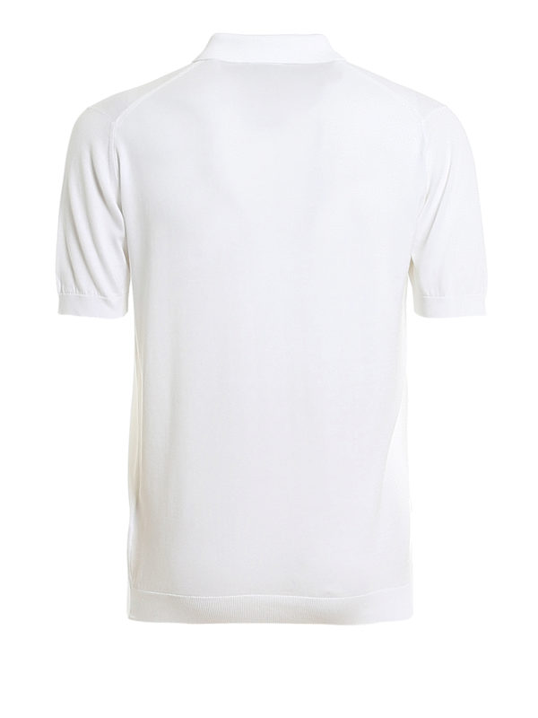JOHN SMEDLEY: polo shirts online - Adrian cotton jersey polo