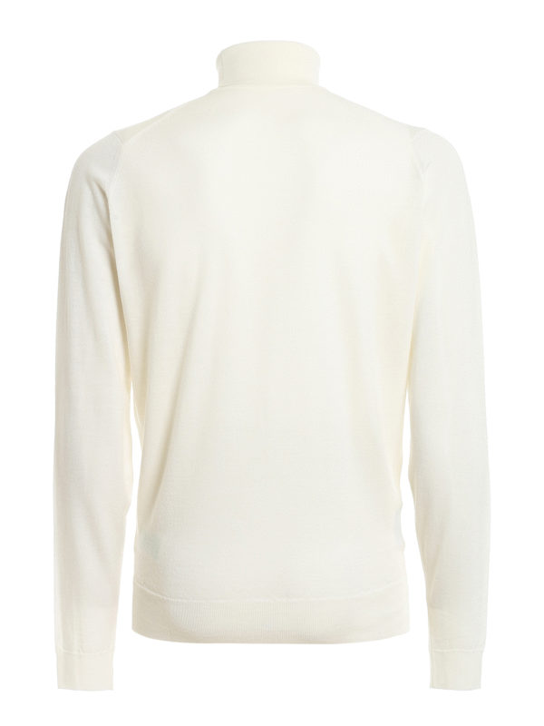 JOHN SMEDLEY: Rollkragenpullover  und Polo-Ausschnitt online - Rollkragenpullover - Weiß