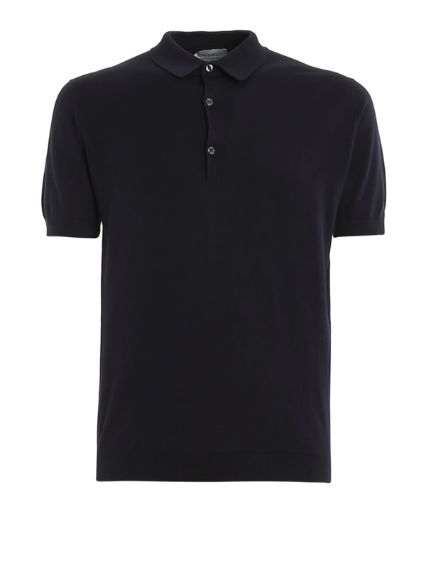 JOHN SMEDLEY: Poloshirts - Poloshirt - Dunkelblau