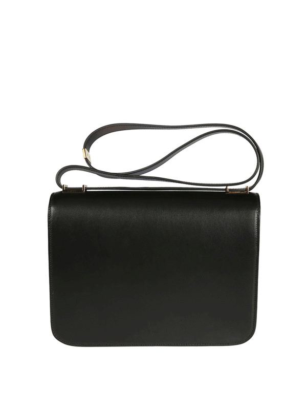Jumbo Eva black leather structured bag shop online: VICTORIA BECKHAM
