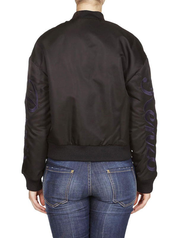 Jumping Tiger nylon bomber jacket shop online: KENZO
