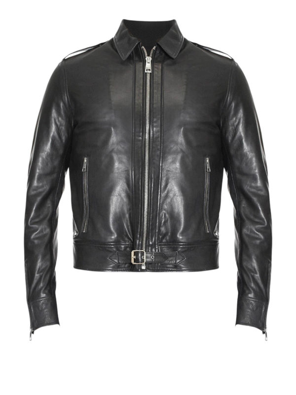 JUST CAVALLI: biker jackets - Leather biker jacket