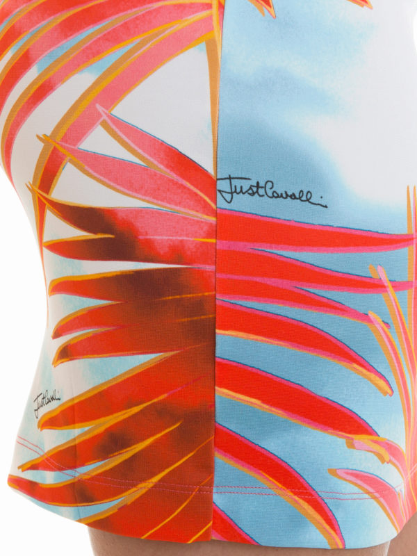 JUST CAVALLI buy online Robe Courte Orange