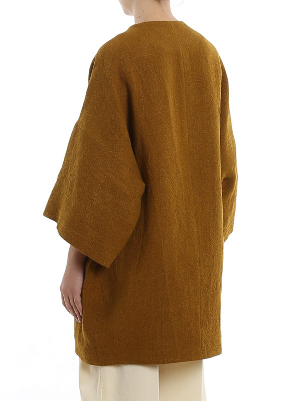 Abrigo Largo - Amarillo shop online: ASPESI