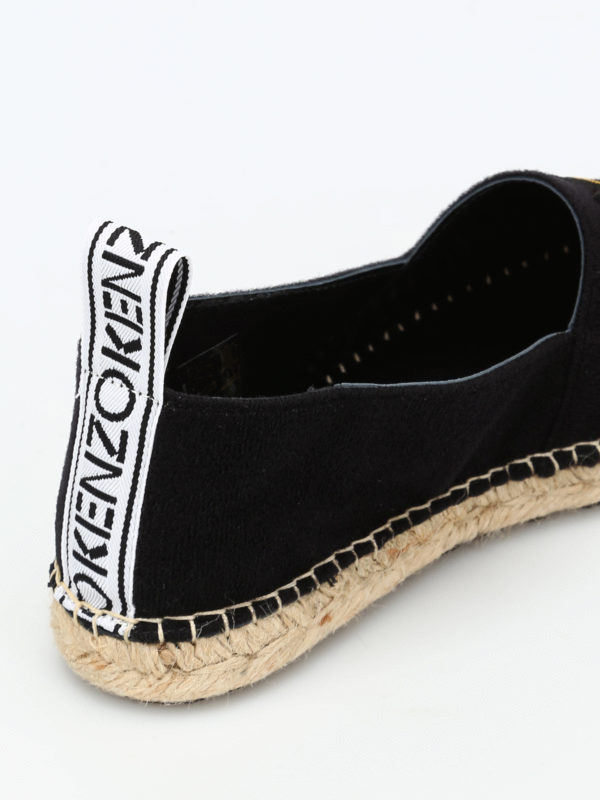 Espadrilles Noir Pour Femme shop online: KENZO