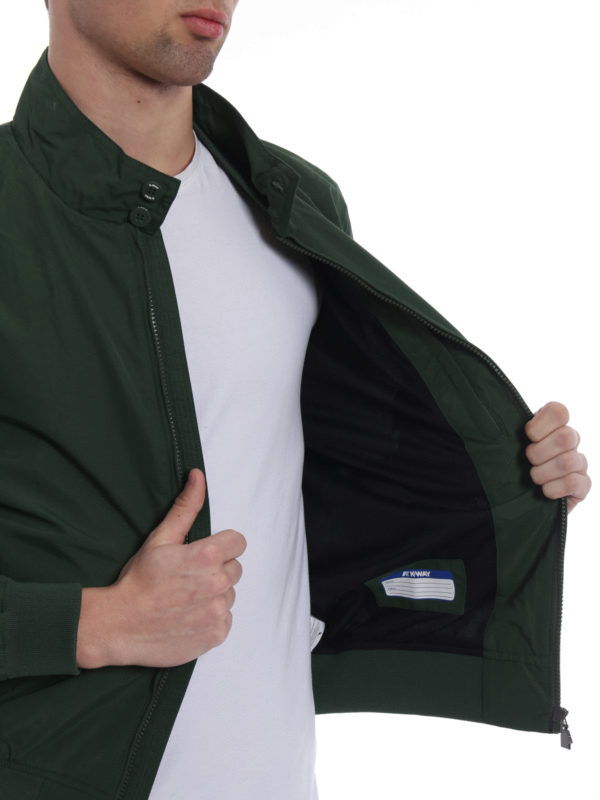 K-WAY buy online Jordan Ottoman green bomber jacket