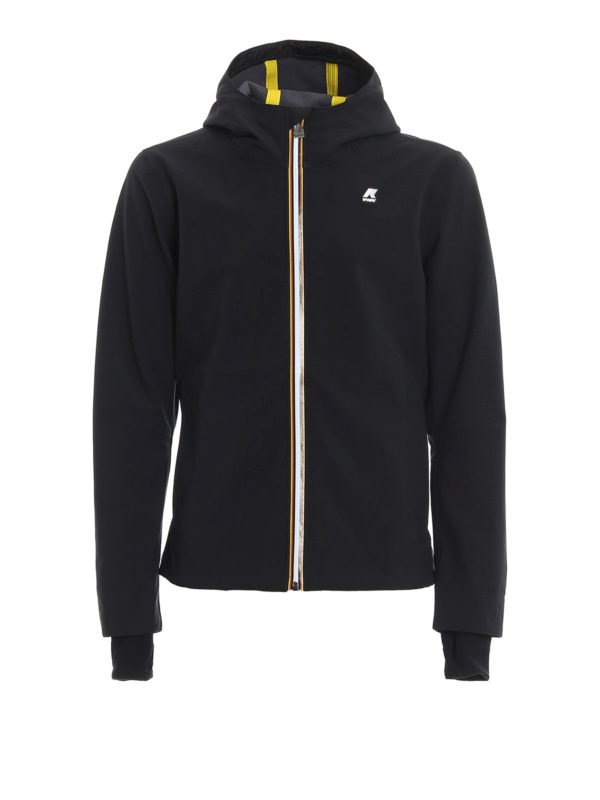 K-WAY: casual jackets - Jack Bonded tech fabric jacket