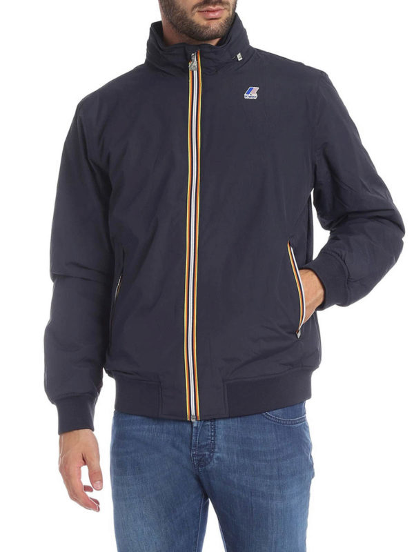 K-WAY: Vestes-rembourrees online - Amaury Ripstop Marmotta - Bleu