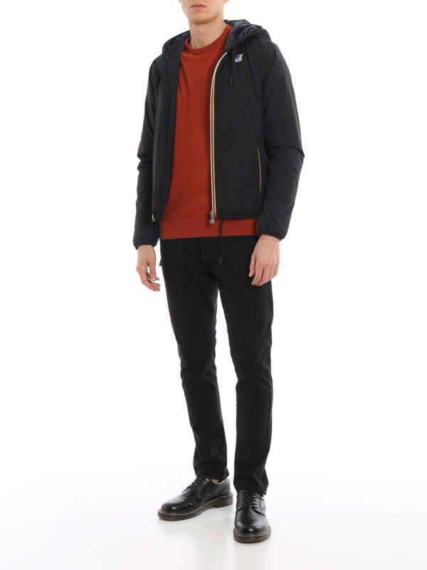 K-WAY: Chaquetas y Chaquetones acolchados online - Jacques Ripstop Marmotta - Negro