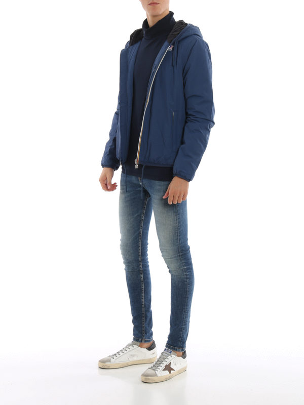 K-WAY: padded jackets online - Jacques Ripstop Marmotta padded jacket