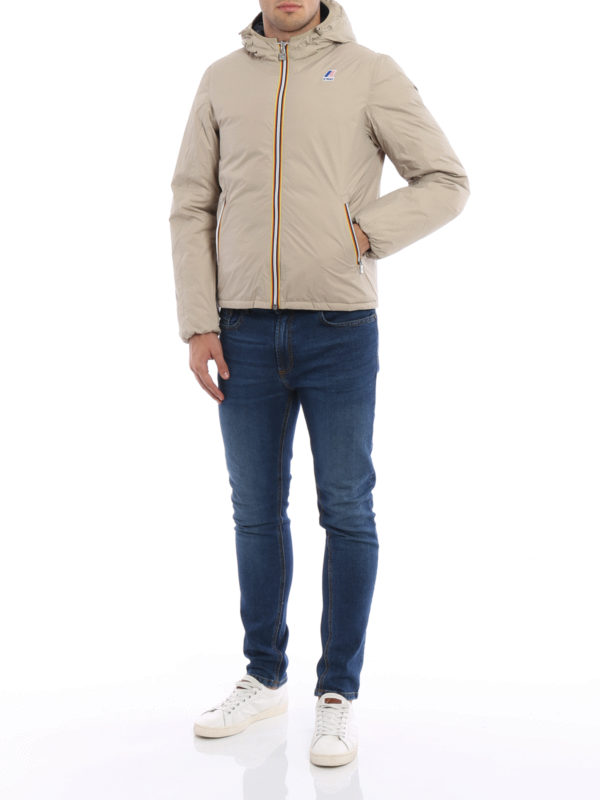 K-WAY: Vestes-rembourrees online - Jacques Thermo Plus - Beige