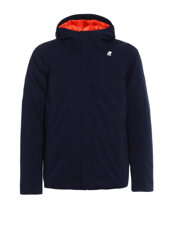 K-WAY: Kurze Daunenjacken - Daunenjacke - Blau