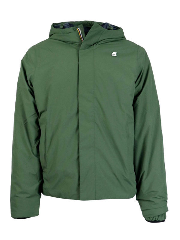 K-WAY: padded jackets - Padded Jack Ripstop Marmotta jacket
