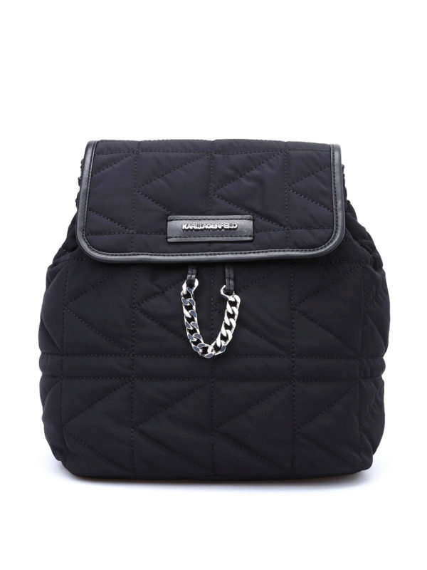 KARL LAGERFELD: backpacks - K/Nylon backpack