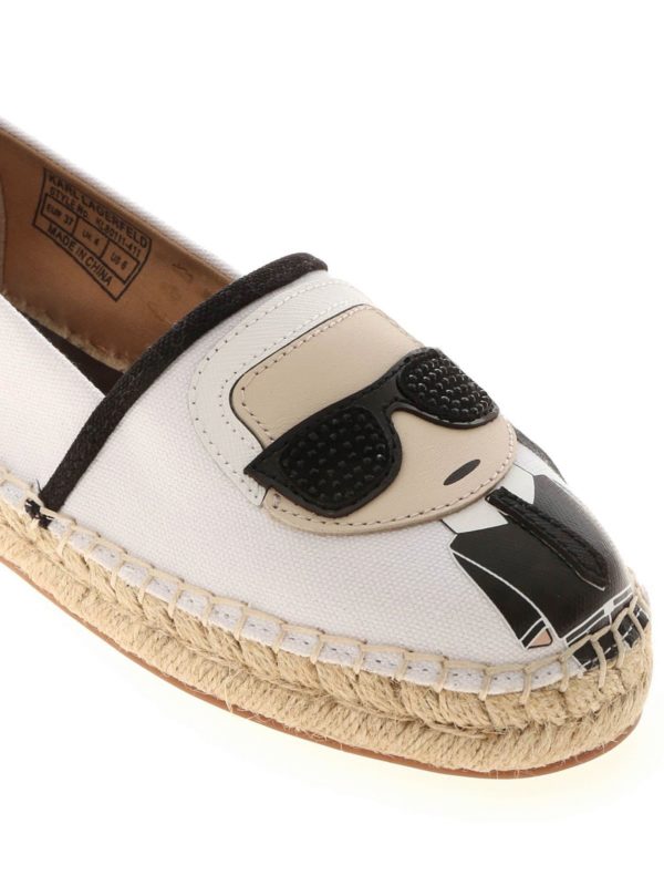 KARL LAGERFELD buy online Espadrilles - Weiß