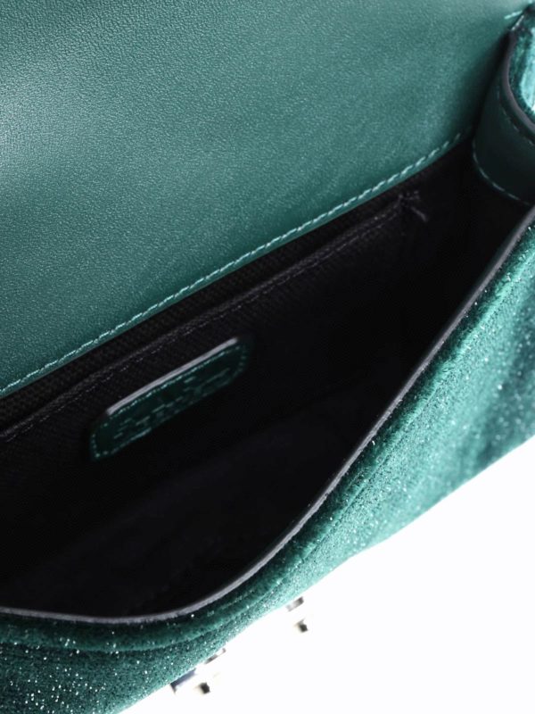 KARL LAGERFELD buy online Karl X Kaia glittered green waistbag