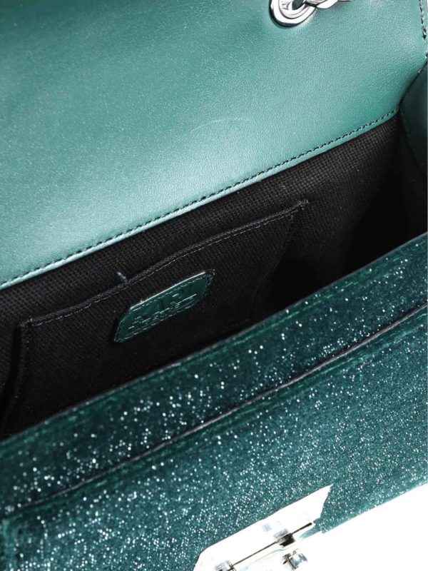 KARL LAGERFELD buy online Karl X Kaia green glittered bag