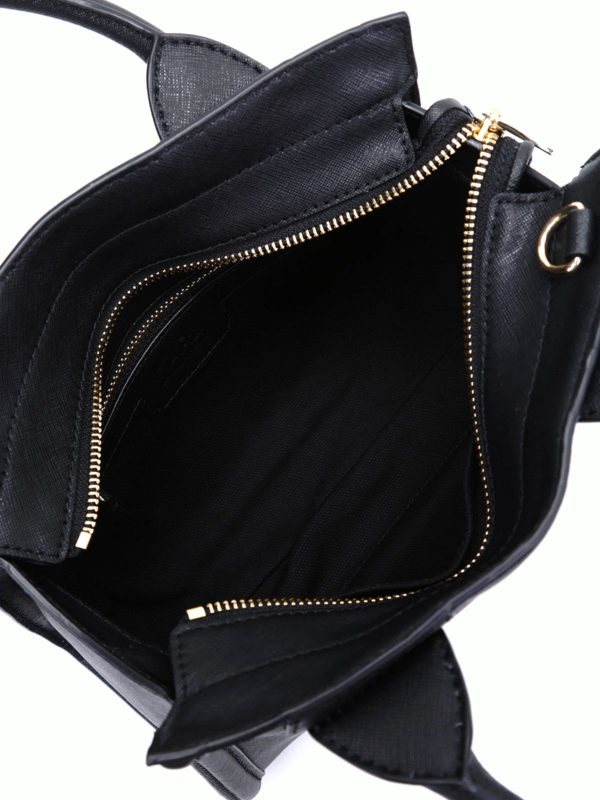 Karl Lagerfeld Fuchsia Carine X Karl Fur Bucket Bag at FORZIERI UK