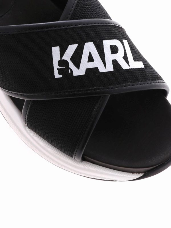 KARL LAGERFELD buy online Ventura black sandals