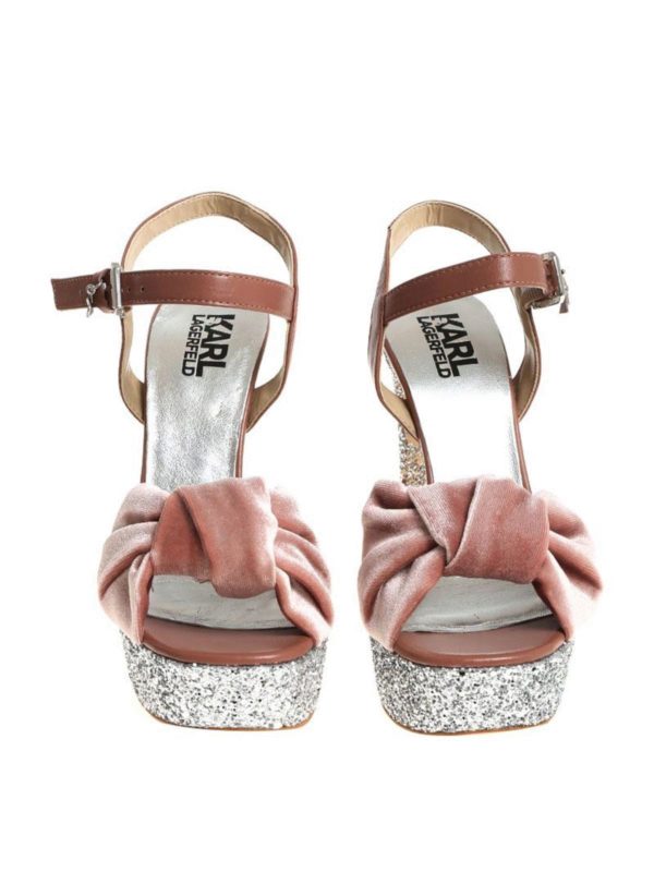 KARL LAGERFELD: Sandalias online - Sandalias - Rosado