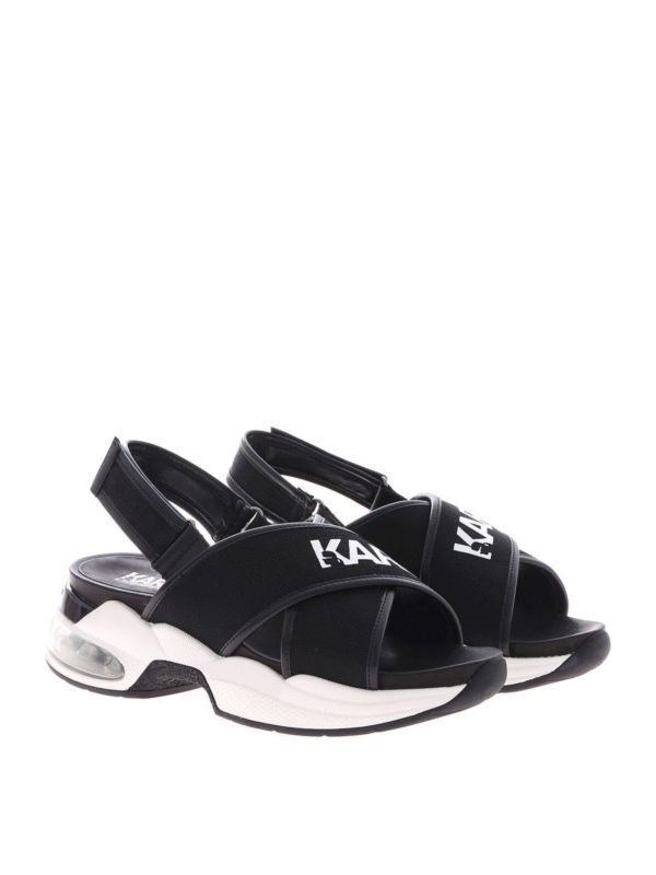 KARL LAGERFELD: sandals online - Ventura black sandals