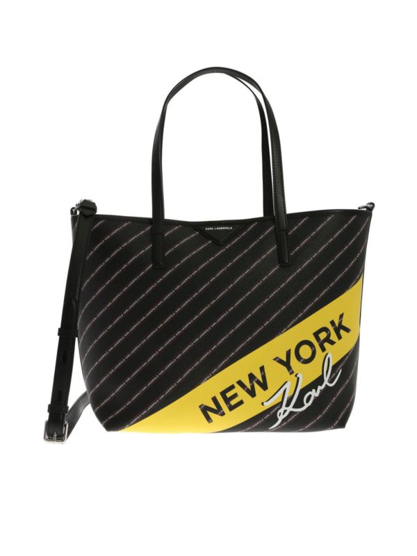 KARL LAGERFELD: Sacs à main - Sac Cabas - Noir