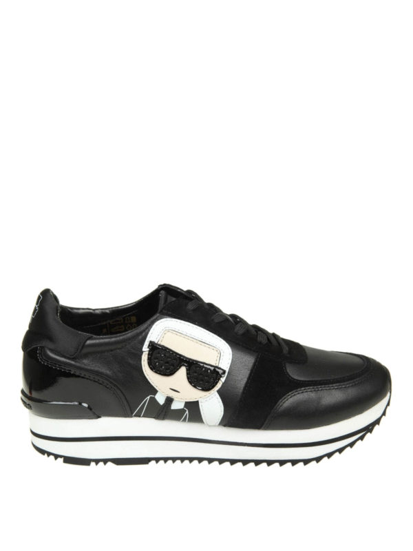 KARL LAGERFELD: Sneaker - Sneaker - Schwarz