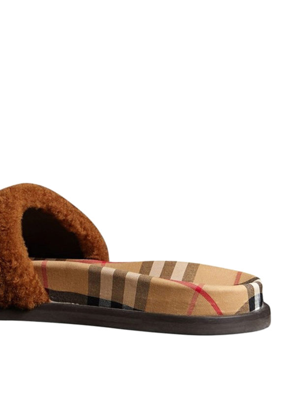 Kencot slides shop online: BURBERRY