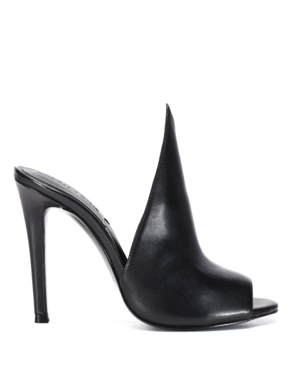 Kendall + Kylie: sandals - Essye leather open sandals