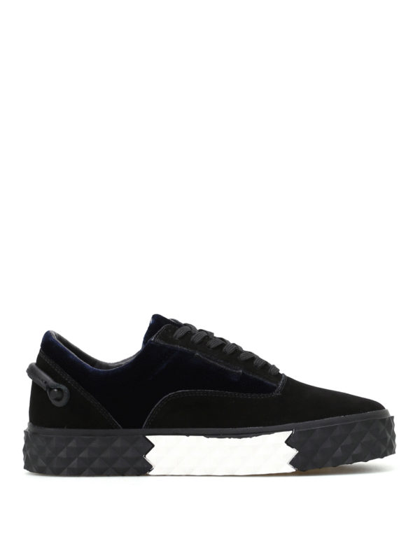 Kendall + Kylie: trainers - Reign napa and velvet sneakers