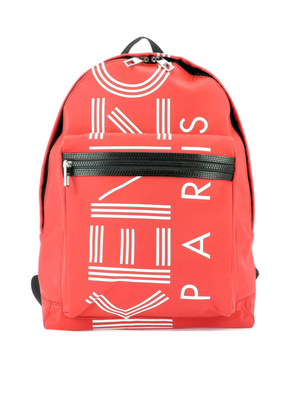KENZO: backpacks - Kenzo Logo large backpack