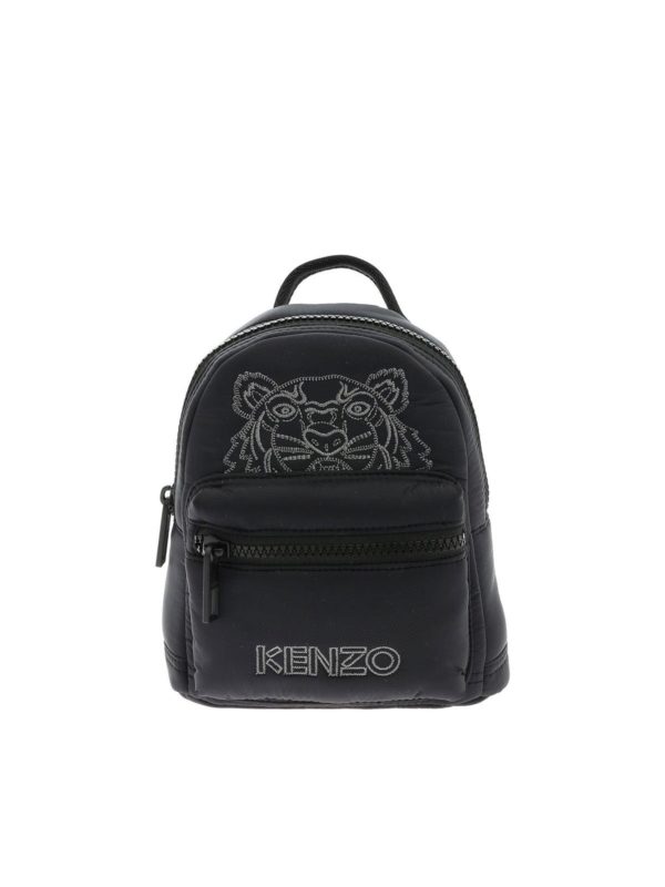 KENZO: backpacks - Mini Rucksack backpack in black