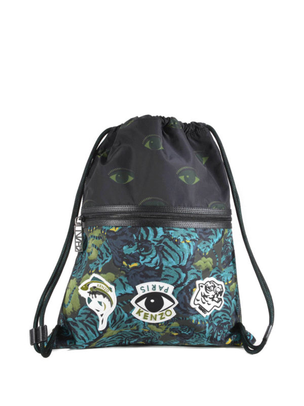KENZO: Sacs à dos - Multi icons backpack