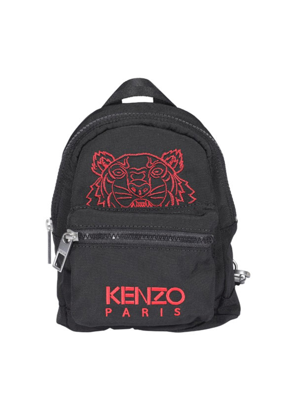 KENZO: backpacks - Tiger logo backpack