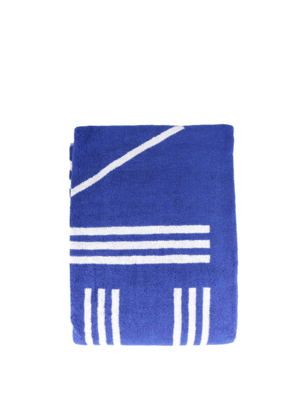 KENZO: accessori mare - Telo mare in cotone bicolore
