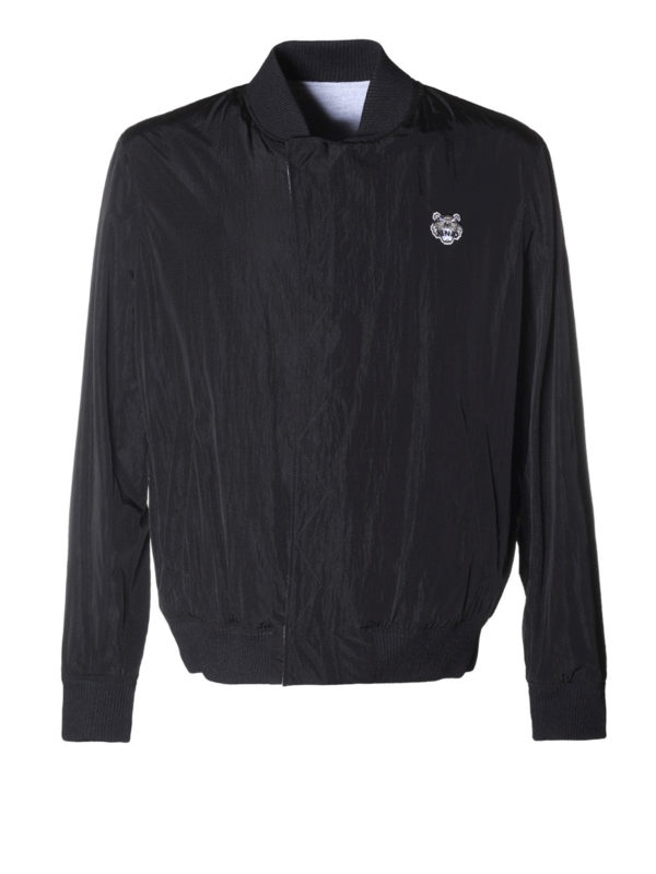 KENZO: Chaquetas Bomber - Chaqueta Bomber - Negro