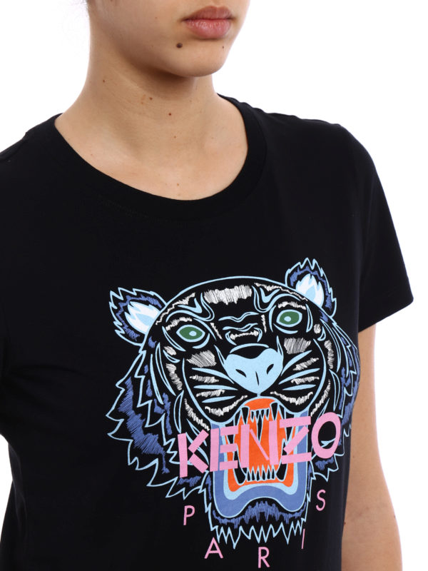 KENZO buy online Basic Tiger black Tee