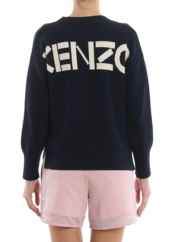 KENZO buy online Rundhalspullover - Dunkelblau