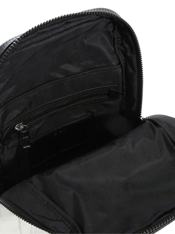 KENZO buy online One-shoulder white backpack with logo