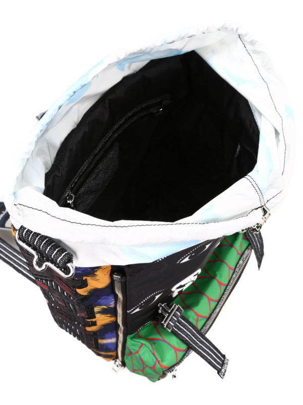 KENZO buy online Printed nylon backpack